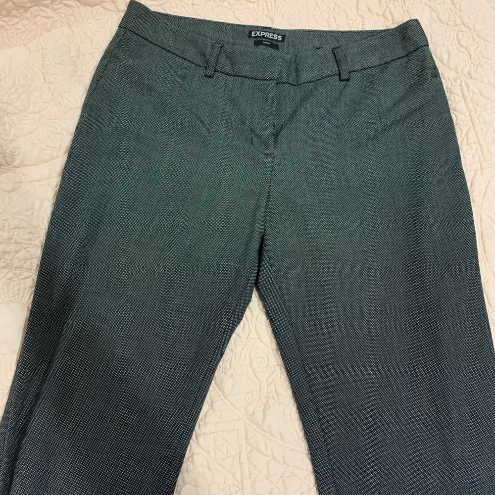 Black and white Express pants